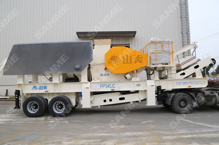 一臺移動式破碎機(jī)可以實(shí)現(xiàn)建筑垃圾的“變廢為寶”，多方共贏。