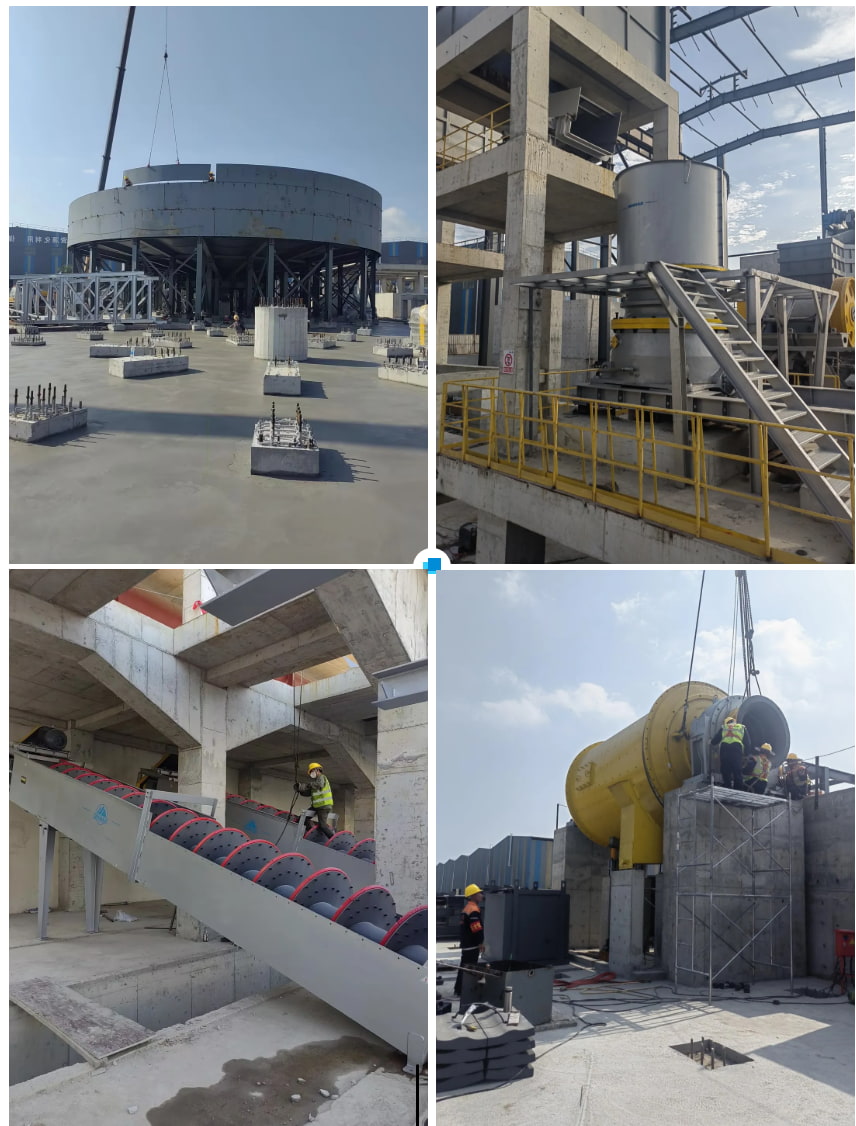 海南尾礦資源化利用項目有序推進(jìn) 全力護(hù)航設(shè)備安裝